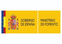 Logo del Ministerio de Fomento, asociado a gestión en prevención de riesgos laborales